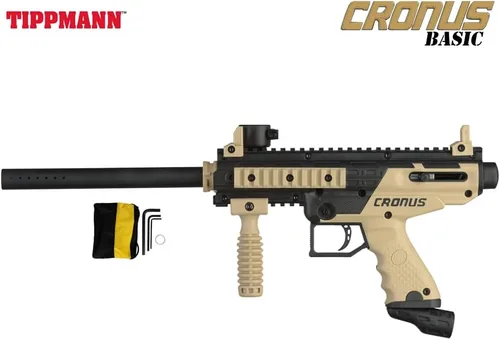 Vista 8 de Maddog Tippmann Cronus Basic Paintball Gun Marker and Accessory Starter Packages [HPA] Marker, 48ci/3000psi Compressed Air Tank, Mask, Hopper