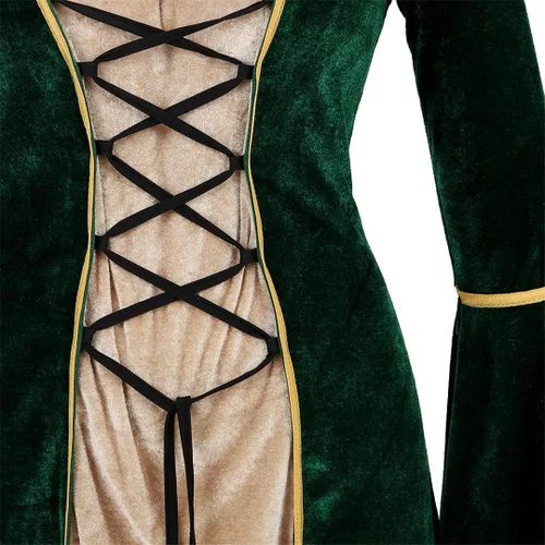 Vista 119 de Kranchungel - Vestidos renacentistas de estilo medieval/irlandés/campesino para mujer; disfraz de hada, para bailes