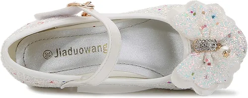 Vista 5 de Cadidi Dinos Zapatos de vestir para niñas, zapatos de fiesta de boda, zapatos de tacón Mary Jane Princesa (bebéniño pequeñoniño grande)