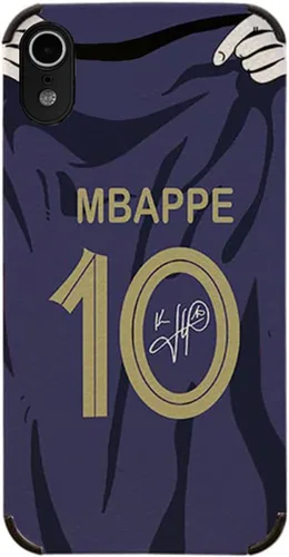 Vista 13 de Jersey de Mbappe Funda para Celular Creativa de Fútbol para iPhone 7 Plus / 8 Plus, Funda delgada de imitación de cuero suave a prueba de golpes