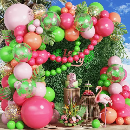 Vista 15 de Kit de arco de globos azules y naranjas, kit de guirnalda de arco de globos espaciales con globos plateados metálicos, globos de látex azul marino