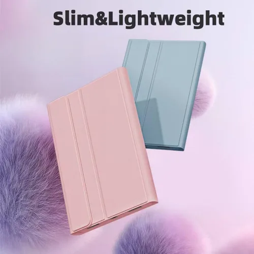 Vista 6 de Funda para teclado Galaxy Tab S6 Lite de 10.4 pulgadas 2024/2022/2020, cubierta de teclado Bluetooth magnético desmontable con retroiluminación de 7