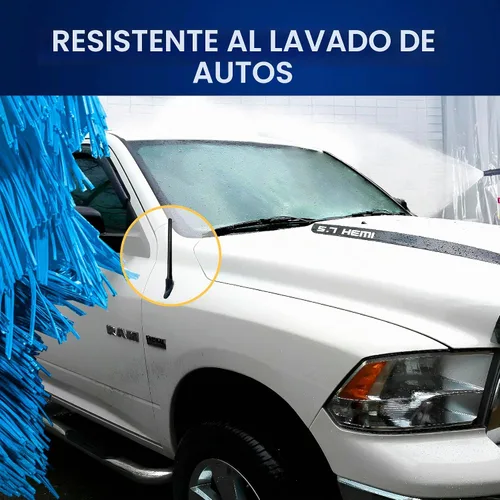 Vista 5 de Trunknets Inc Mástil de antena de 6 3/4 ″ para Dodge RAM 1500 2009 2010 2011 2012 2013 2014 2015 2016 2017 2018 2019 Nuevo