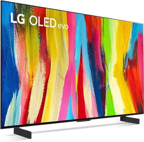 Vista 5 de LG serie C2 televisor inteligente OLED evo de 42 pulgadas OLED42C2PUA, 2022 - TV 4K con AI, Alexa integrado