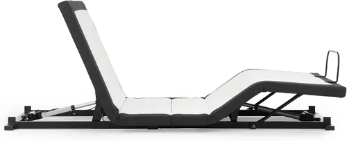 Vista 7 de Blissful Nights z4 Marco de Cama Ajustable Twin XL para Camas de Almacenamiento con Masaje Anti-Ronquidos, Zero G, Estación de Carga USB, Control