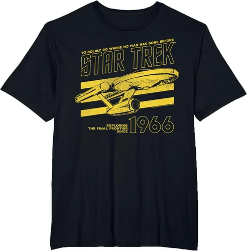 Vista 28 de Star Trek: The Original Series Enterprise '66 Collegiate Camiseta Negro