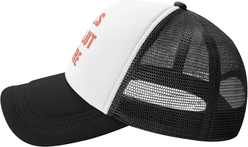 Vista 3 de Smells Like Slut in HERE - Gorra de béisbol divertida ajustable para camionero, sombrero deportivo, para hombres y mujeres, regalo divertido