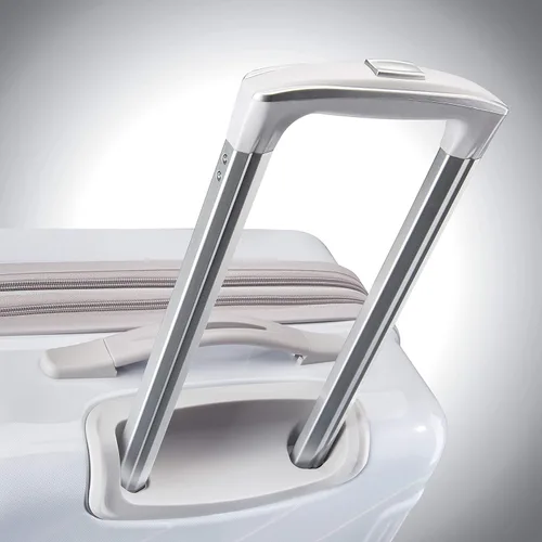 Vista 3 de AMERICAN TOURISTER Moonlight Hardside - Equipaje expandible con ruedas giratorias, Blanco iridiscente), 92506-8437
