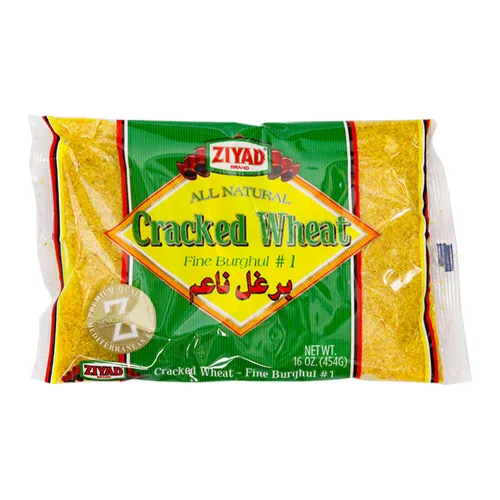 Vista 14 de Ziyad Burghul rojo, relleno de pan perfecto para pan rallado, avena, tabuli, kibeh, curries! 16 onzas