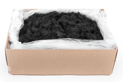 Vista 44 de SuperMoss 21786 Musgo de Reno Preservado Negro, Aprox. 3 lb Estuche a Granel