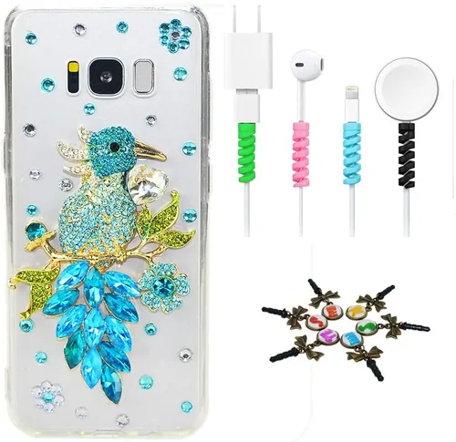 Vista 14 de Bling Case SSSGCDwCPSeries-40 - Funda de cristal brillante con diseño 3D hecho a mano (100 unidades)