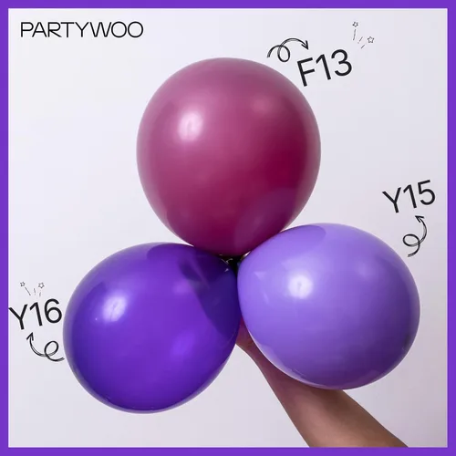 Vista 128 de PartyWoo 50 globos de látex color piel albaricoque, globos de helio boho de Albaricoque-f05