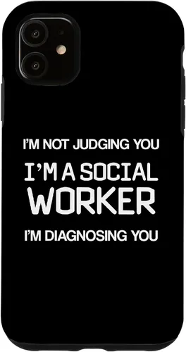 Vista 5 de iPhone 13 Pro Social Work Funda de trabajador social