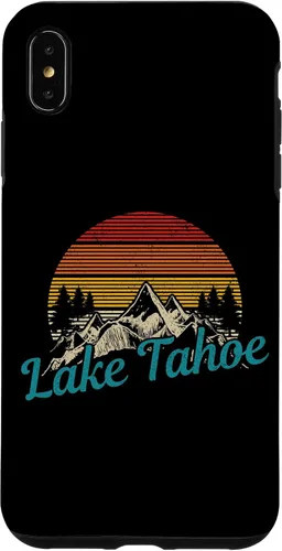 Vista 11 de Lake Tahoe California USA Vintage Souvenir Case for iPhone 16