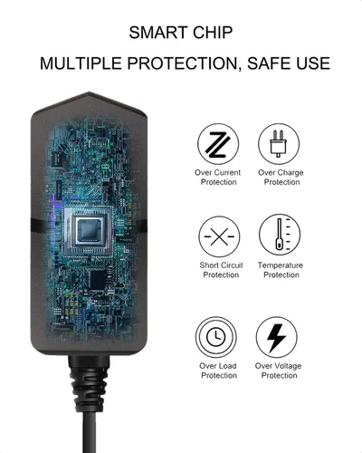 Vista 3 de Cargador adaptador de corriente 6V 2A 6 Volts 2 Amps Regulated Switching Power Supply, 8 Interchangeable DC Plugs, for 900mA 1000mA 1500mA 300mA