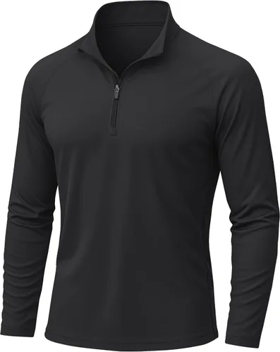 Vista 13 de KEFITEVD Camiseta de manga larga con protección solar UPF 50+ con Azur