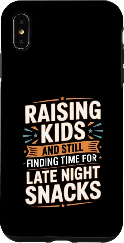 Vista 11 de Raising Kids and Still Finding Time for Late Night Snacks Case for iPhone 17