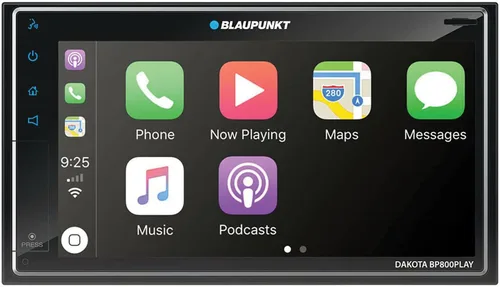 Vista 2 de Blaupunkt BP800PLAY Dakota BP800PLAY - Receptor multimedia digital de doble DIN de 6.8 pulgadas con Bluetooth, Apple CarPlay y Android Auto