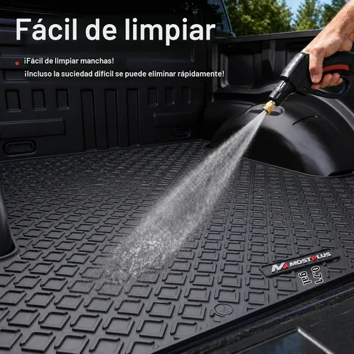 Vista 4 de MOSTPLUS Alfombrilla para caja de camioneta de 5 pies compatible con Toyota