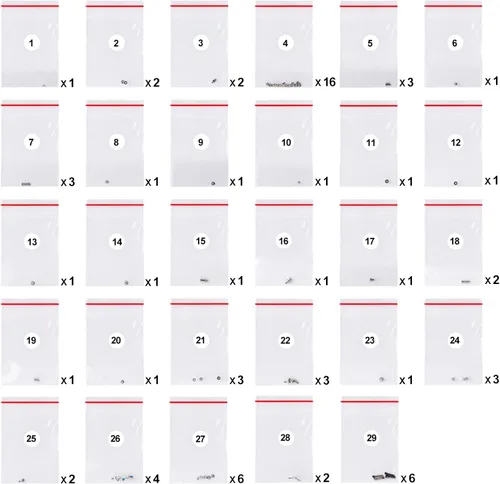 Vista 8 de DARYCOM - Juego completo de tornillos con herramientas para iPhone 11 Pro Max 2019 A2218 A2161 A2220 6.5 pulgadas, kit de herramientas de reparación