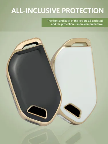 Vista 2 de ontto Funda suave para llave de coche con llavero compatible con llavero Kia Telluride 2023 2024