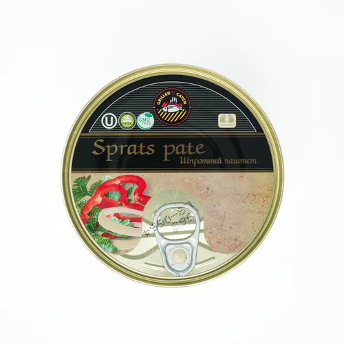 Vista 6 de Grilled Catch Brisling Sardines – Espadines Riga ahumados, capturados en aceite, 5.6 oz, mariscos sostenibles, Kosher, empacados a mano en Letonia
