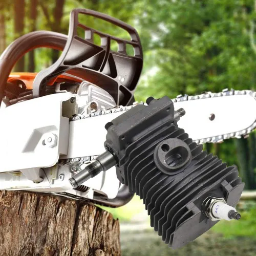 Vista 6 de Motor motor 38MM cilindro pistón cigüeñal para STIHL MS170 MS180 018 motosierra pieza de repuesto