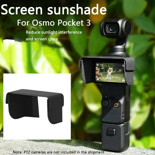 Vista 2 de Parasol para DJI Osmo Pocket 3 Accesorios Parasol Parasol Escudo Protección Accesorios para Osmo Pocket 3 Cámara