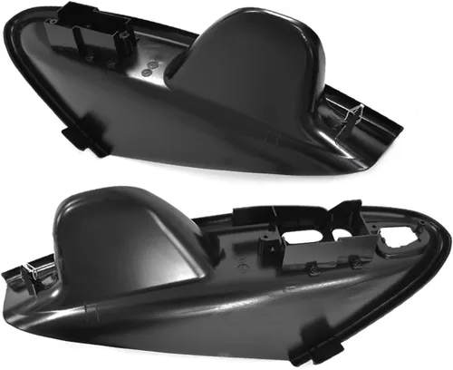 Vista 3 de Panel de la puerta de la carcasa del lado del conductor y del pasajero par Coupé negro para Ford Mustang 1994-2004