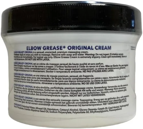 Vista 2 de ASK GRANDPA GOURMET COFFEES Crema original de grasa para codo - frasco de 9 oz