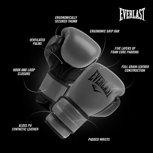 Vista 4 de Everlast PowerLock2 Training Glove
