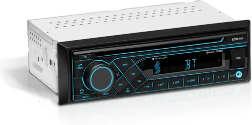 Vista 9 de Planet Audio P350MB solo DIN Bluetooth estéreo del coche, DVD, USB, entrada AUX