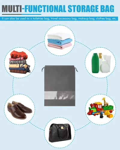 Vista 7 de Bolsas de zapatos, bolsa de zapatos, bolsas de almacenamiento de zapatos, bolsas de zapatos para viajes, bolsa organizadora de zapatos, bolsa