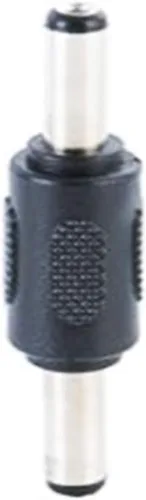Vista 3 de 10 conectores BNC hembra a hembra y DC macho a macho de 0.217 in x 0.083 in, adaptador de conector de cable de alimentación de 12 V 5A, adaptador