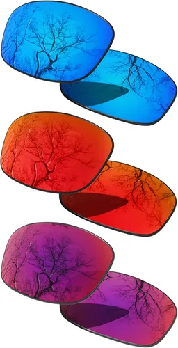 Vista 21 de Set of 3 Replacement Lenses for Oakley Fives Squared OO9238 Pack