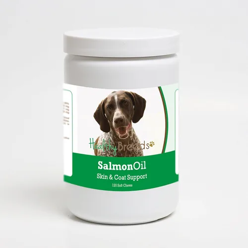 Vista 303 de Healthy Breeds Affenpinscher - Masticables suaves de aceite de salmón, 90