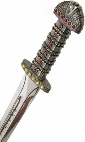 Vista 5 de Forest Hunting Espada Viking de Ragnar Lothbrok - Real de Reyes/Ragnar - Espada de Hierro de Bjorn - Espada Viking Real Hecha a Mano del Rey