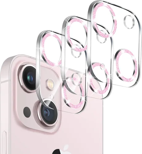 Vista 14 de Dengduoduo Paquete de 3 protectores de lente de cámara para iPhone 13 de 6.1" y iPhone 13 Mini de 5.4", vidrio templado, Ultra HD, dureza 9H Todo
