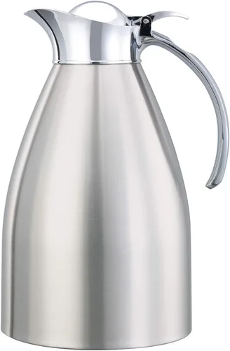 Vista 5 de Service Ideas MAR03BS Marquette Series Original, jarra aislada al vacío, aspiradora inoxidable, 10 onzas, acabado cepillado MAR03BS in 0.3 Liter