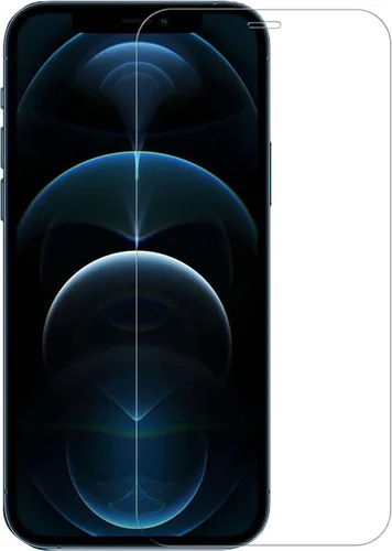 Vista 2 de Armor Protector de pantalla de cristal flexible para iPhone 12 Pro Max, 9H con HD Flexible Glass