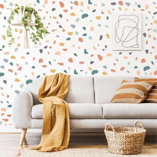 Vista 13 de Calcomanías de pared de mariposa de acuarela para dormitorio de niñas, calcomanías de pared para niños, bebés, guardería, decoración de bricolaje