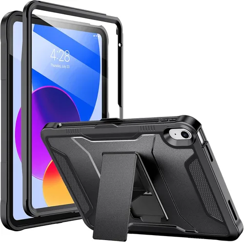Vista 16 de Funda Soke para iPad (A16) de 11ª generación de 11 pulgadas 2025, iPad de 10ª generación de 10.9 pulgadas 2022, con protector de pantalla