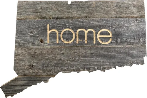 Vista 29 de Letrero de madera rústica de Alabama para casa de campo, decoración del hogar de pared estatal, es un gran regalo temático de AL para recién