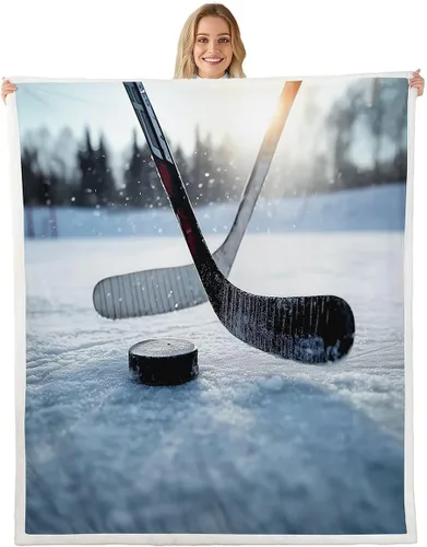 Vista 16 de Golf Printed Bed Blanket,Golf Club Lovers Blankets for Couch or Bed,Sports Theme Ball Game Fleece Blanket Soft Warm,Black Bedding for Kids Adults