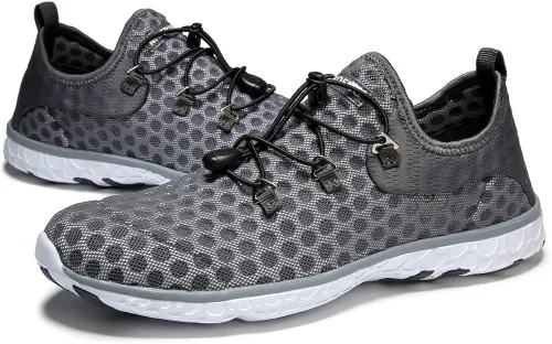 Vista 6 de MOERDENG - Zapatos de agua de secado rápido para mujer, ligeros, para deportes al aire libre, playa, piscina, ejercicio