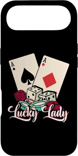 Vista 27 de Lucky Lady Poker Player Gambling Casino Gambler Case for iPhone 16