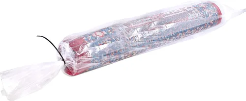 Vista 9 de Wowfit Bolsa de almacenamiento grande de plástico para alfombras con cierre de cremallera, resistente para alfombras de hasta 6 x 9 pies, perfecta