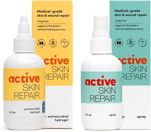 Vista 9 de Reparación activa de la piel Primeros auxilios Hidrogel curativo para la piel - Ungüento reparador natural y no tóxico con ácido hipocloroso