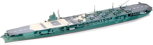 Vista 2 de Tamiya 31214 1/700 Zuikaku - Kit de modelo de plástico para portaaviones