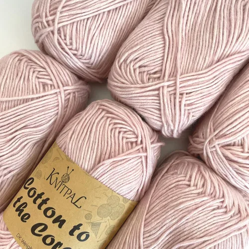 Vista 48 de Cotton to The Core - Hilo de algodón para ganchillo, paquete de 6 (852 yardas/10.58 oz), patrones gratuitos, apto para principiantes, hilo suave